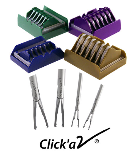 CLICK AV POLYMER LIGATING CLIPS